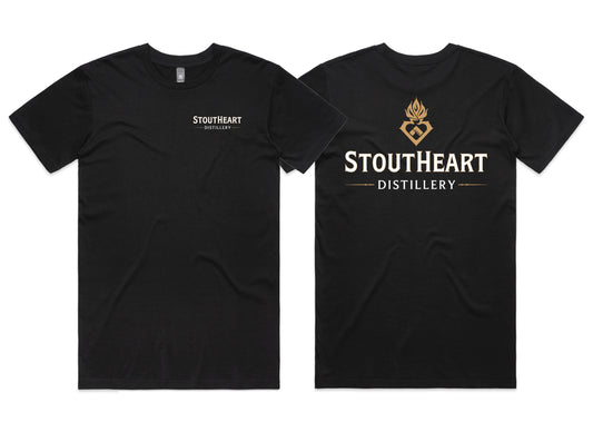 Black StoutHeart Distillery T-Shirt