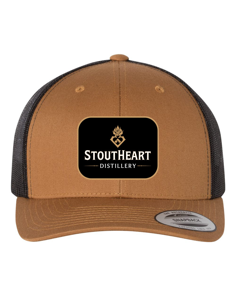 Camel StoutHeart Distillery Trucker Hat