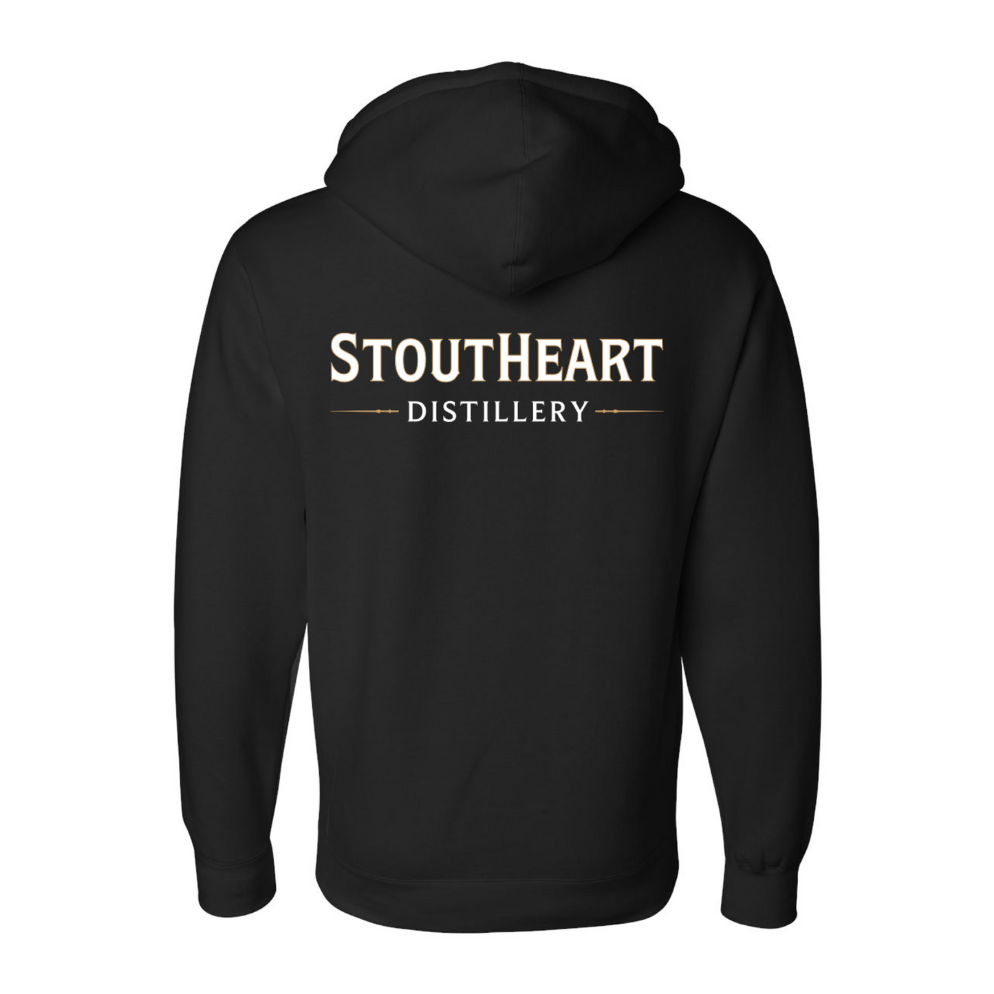 Black StoutHeart Distillery Hoodie