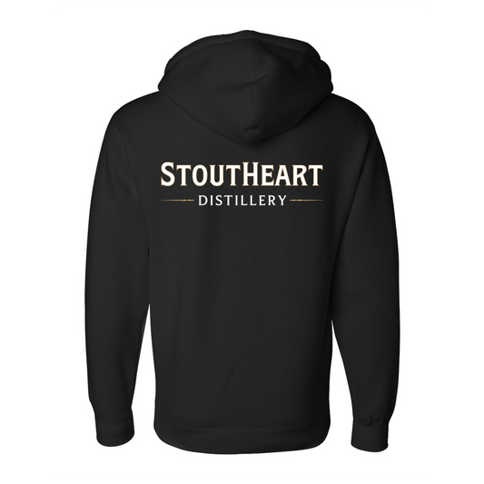 Black StoutHeart Distillery Hoodie