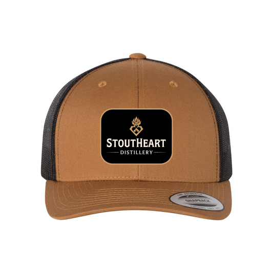 Camel StoutHeart Distillery Trucker Hat