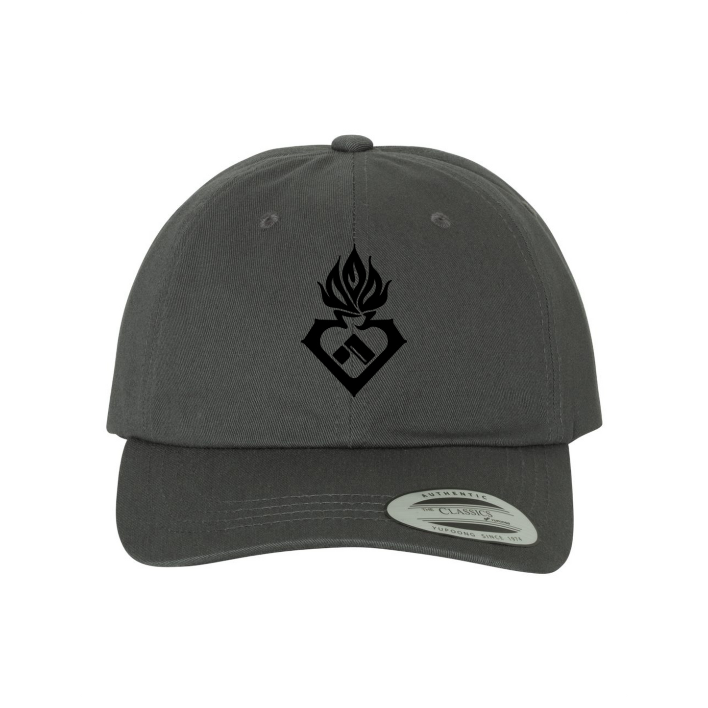 Charcoal StoutHeart Unstructured Hat