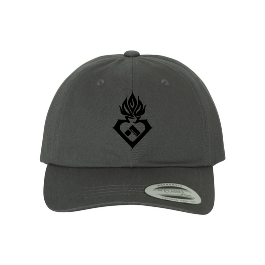 Charcoal StoutHeart Unstructured Hat