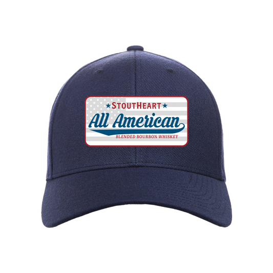 Navy StoutHeart All American Snapback Cap